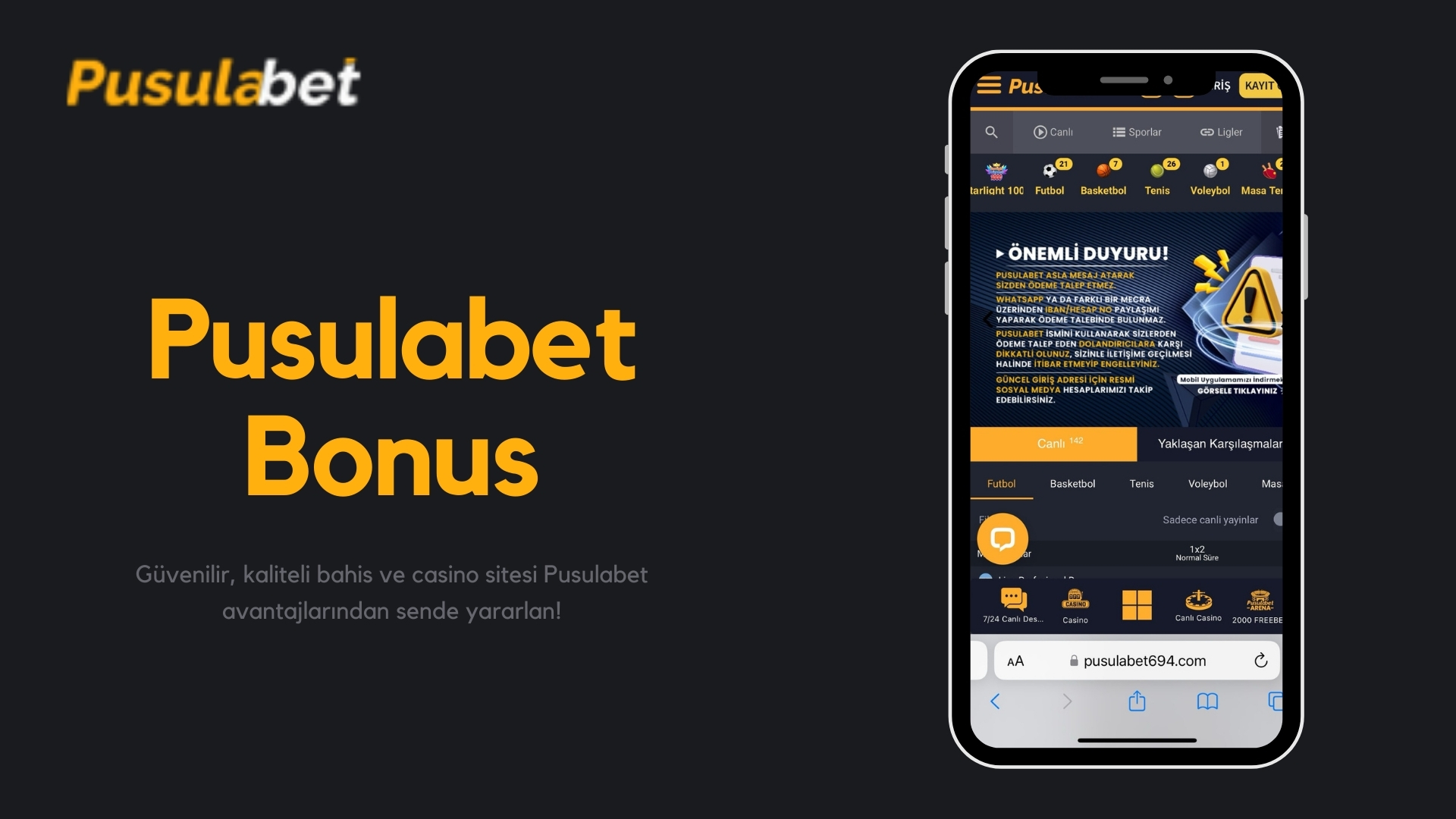 Pusulabet Logo
